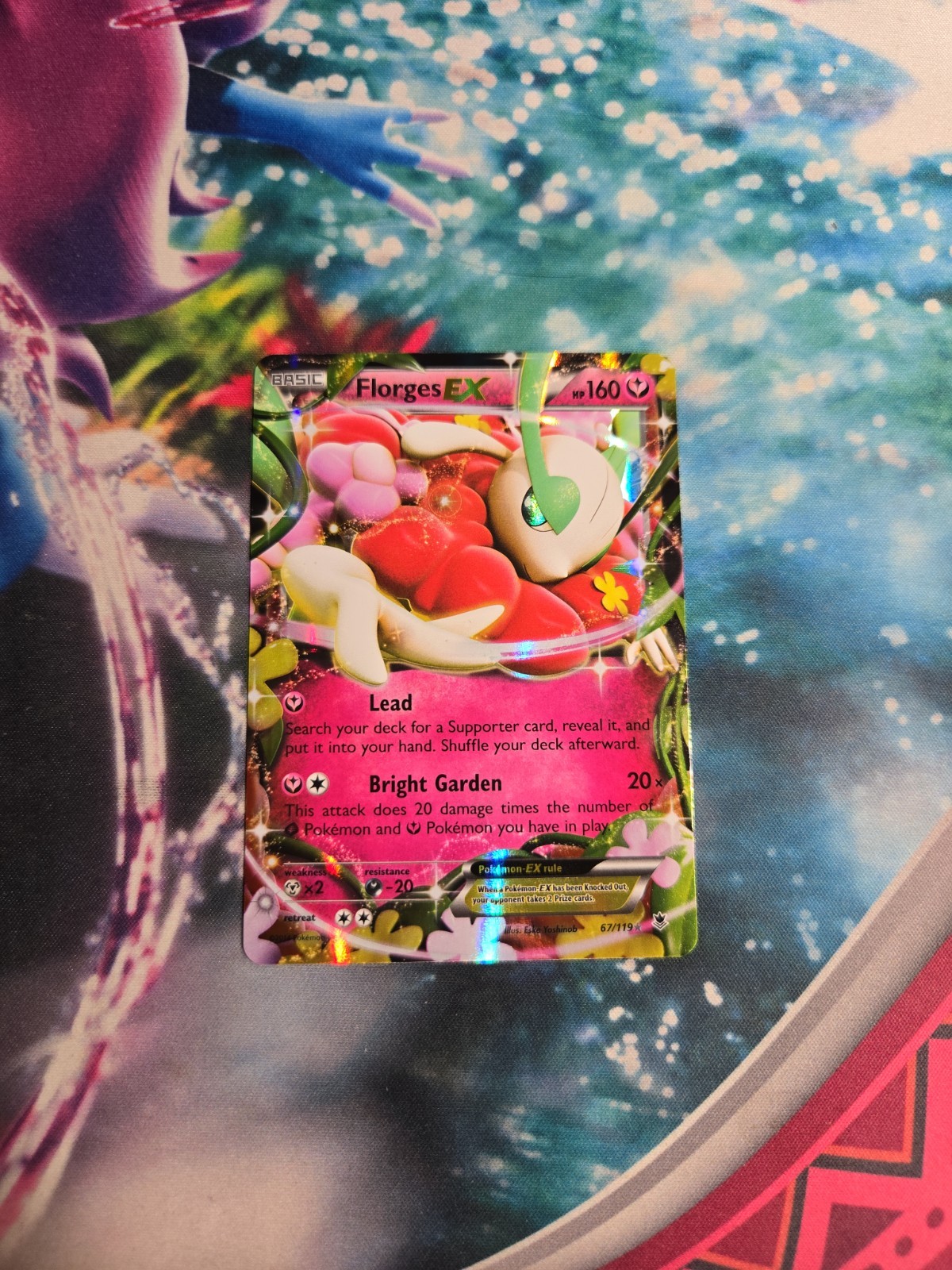 Florges EX 67/119 Phantom Forces (NM/NM-) Pokemon TCG