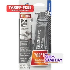 Permatex 27036, One Gray Silicone Optimum Grey Rtv 3 Oz. Silicone Performance Pa