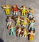 Vintage Cabbage Patch Kids Mini Poseable Doll Figures Figurines Lot of 12