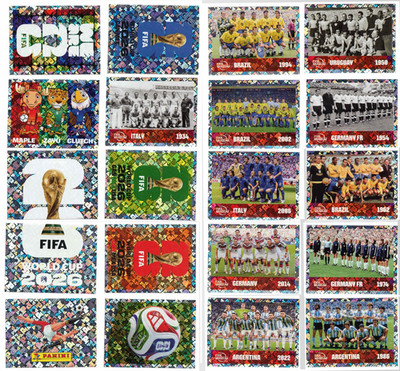 Panini WM 2026 Sticker - Shiny Sticker picking - Glitzer Sticker aussuchen