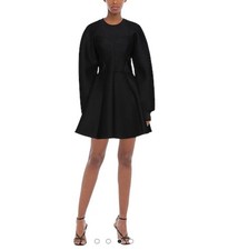 Dolce & Gabbana Black Office Dress Long Sleeves IT36 US 0 XS RRP $2,255
