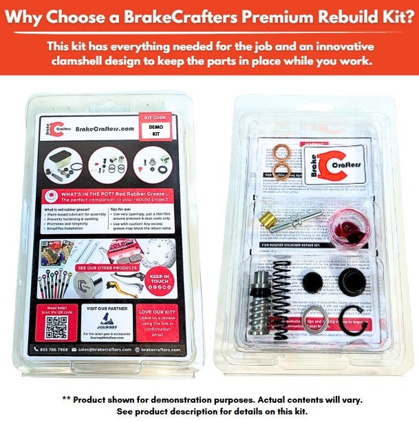 Front Brake Master Cylinder Rebuild Kit 50 for Honda - No Piston - See Fitment