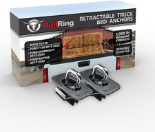 Retractable Truck Bed Tie down Anchors for 2015 F150, 2017 Super Du
