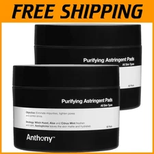 Witch Hazel Pads 60ct - 2-Pack Cleansing Toner