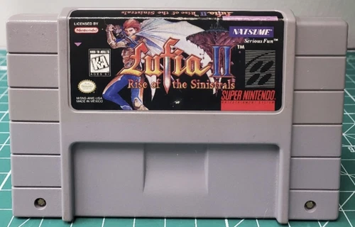 Lufia II: Rise of the Sinistrals (SNES, 1996) Tested/Working - Cart Only - RARE!