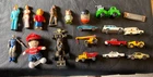 vintage cars Lesney Hot Wheels Redline & figures Micronaut & Weeble - worn toys
