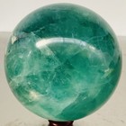 4360G Natural green fluorite Quartz Sphere Crystal Energy Ball Reiki Healing — photo 6