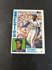 1984 Topps Traded Dwight Doc Gooden 42T Nr Mint + Rookie Off Center NY Mets