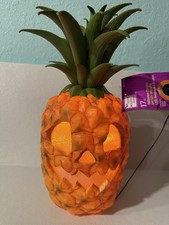 Halloween LED 17 Inch Home Accents Holiday Pineapple Jack O Lantern 2026