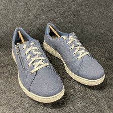 CLARKS Caroline Echo Shoes Women's Size 10 W Denim Textile 26178063
