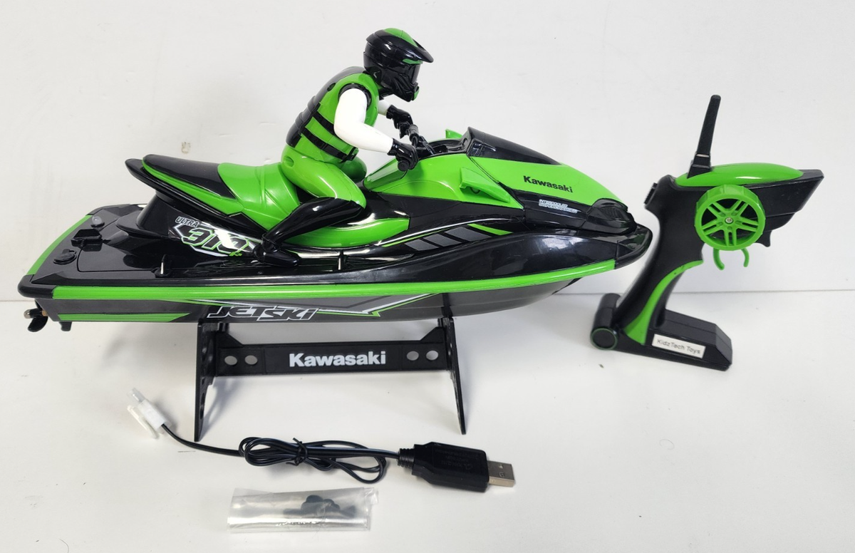 Kawasaki ultra R310 1:10 scale RC jet-ski by Kidztech - Read