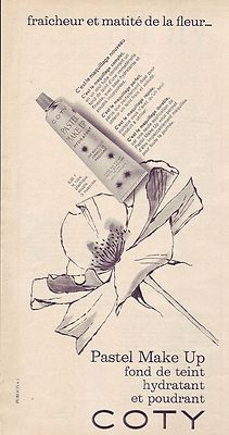 REKLAME WERBUNG 034 1964 COTY Foundation Make-up