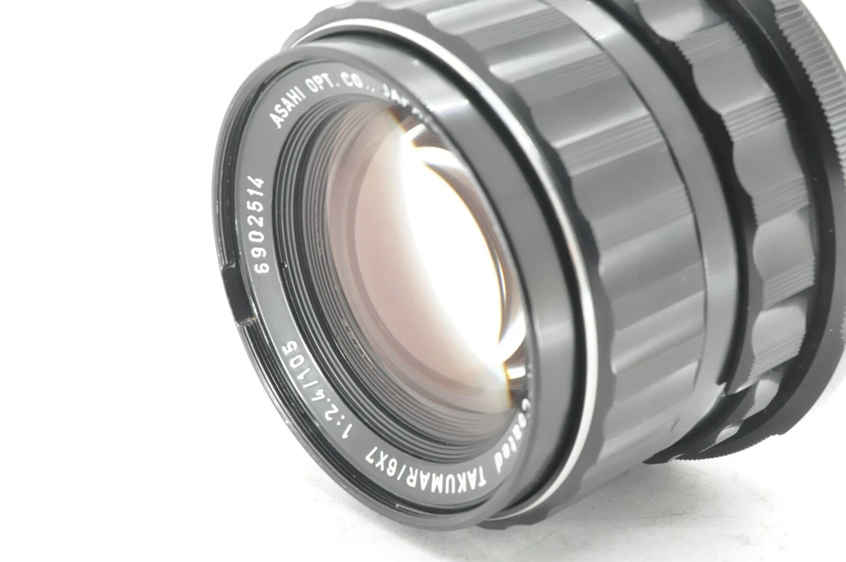 [Near Mint] Pentax SMC Takumar 6x7 105mm F2.4 MF Prime Lens 67 6 7 II from  Japan