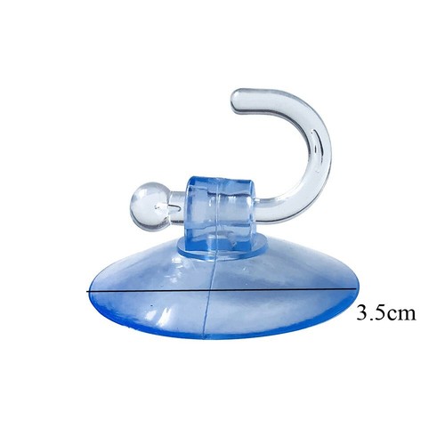 Rubber Suction Cups Sucker Window Wall Kitchen Bathroom Hook Hanger 3.5cm NEW - Picture 6 of 9