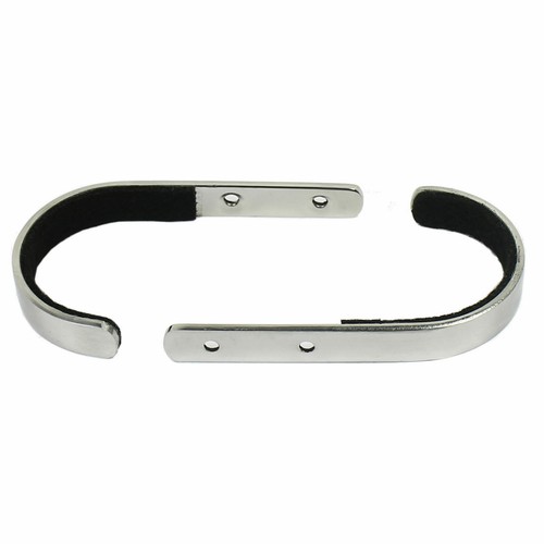2pcs Stainless Steel Gun Holder Gun Hook Felt Lining Gun Wall Mount Storage Rack - Picture 4 of 9