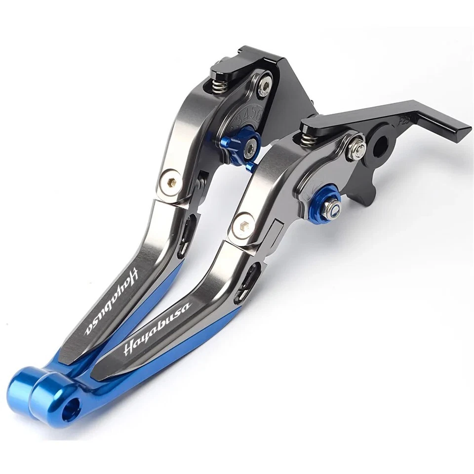 Palancas de freno de embrague extensibles ajustables para SUZUKI GSX1300R HAYABUSA GSX 1300R Foto 2 de 4