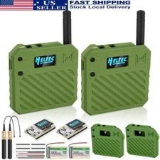 2Set ESP32 LoRa V3 Development Wifi Board+915MHz Antenna+Battery+Meshtastic Case