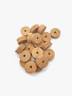 Cork Rings for Rod Building, Natural Top Flor, Flor, Extra, A and B Pack of 50