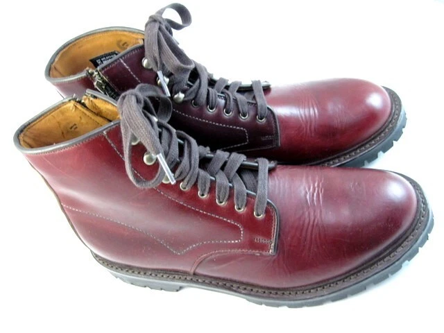 Allen Edmonds "Higgins Mill" IMPERMEABLES Botas con Cremallera 8.5 D Borgoña (456N) Foto 3 de 4