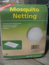 Coghlan's 48" x 72" Mosquito Netting - Washable Insect Protection Mesh Cover Net