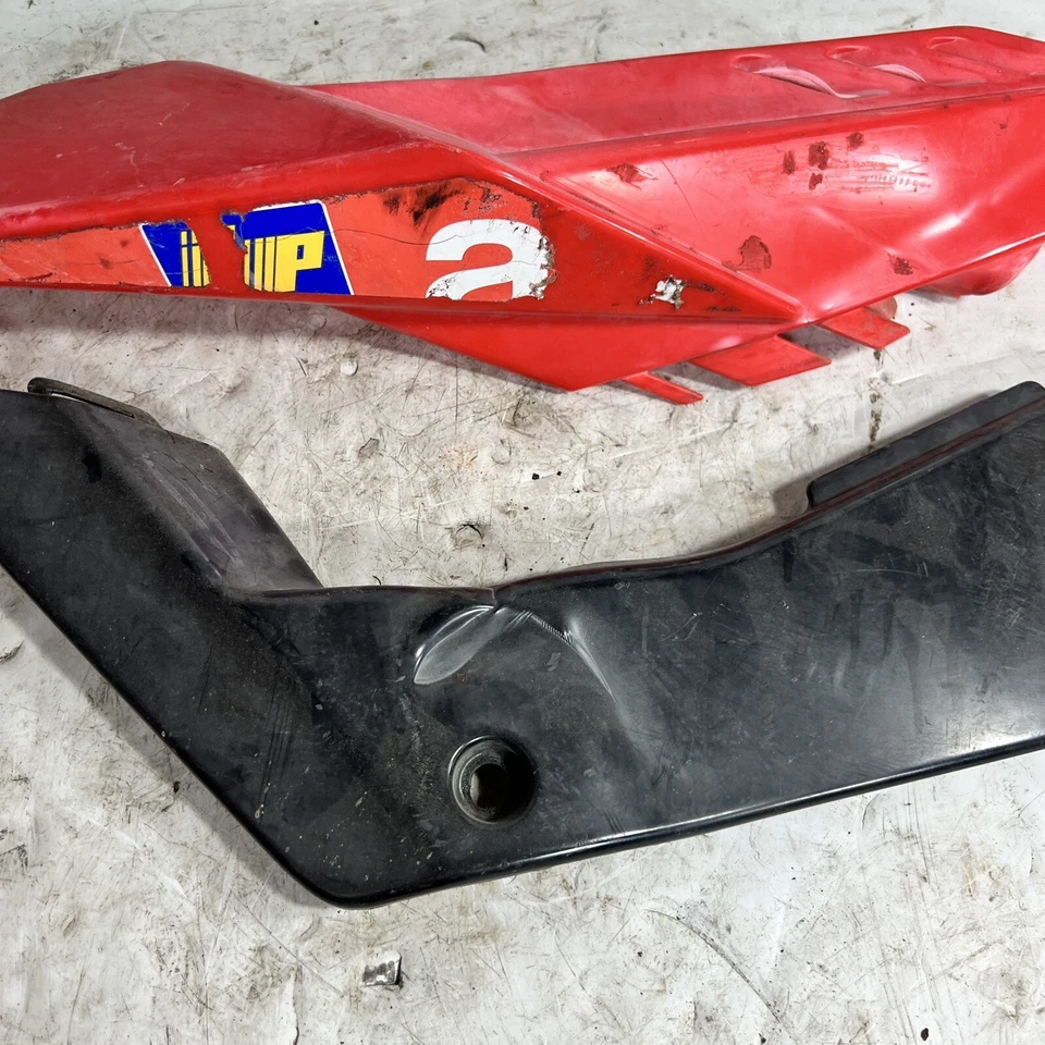 Carenagem de plástico traseira esquerda 06-12 Aprilia RXV450 RXV550 SXV450 SXV550 - Imagem 3 de 4