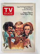 1975 TV GUIDE Barbara Walters Gene Shalit Today Show NY Metro Edition