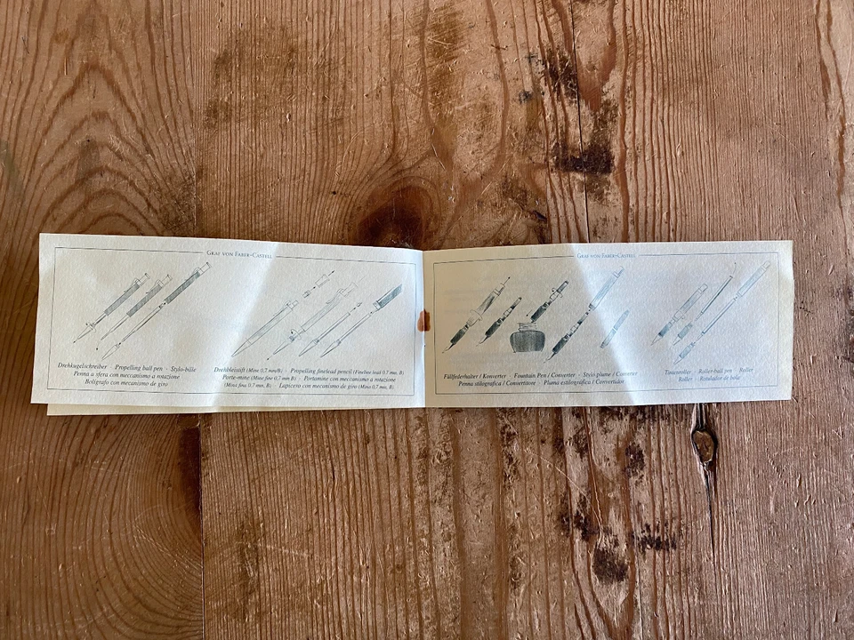 GRAF VON FABER-CASTELL - Folleto Manual - 114´5 x 6´3 cm - Image 3 of 4