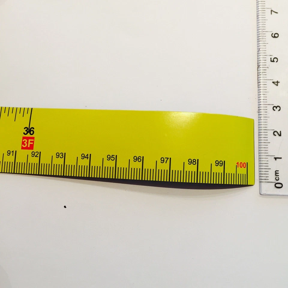 1x Magnet Measuring Tape Magnetic Ruler Magnetic Tape 1M 100cm 1000mm Metric  - Image 3 of 3