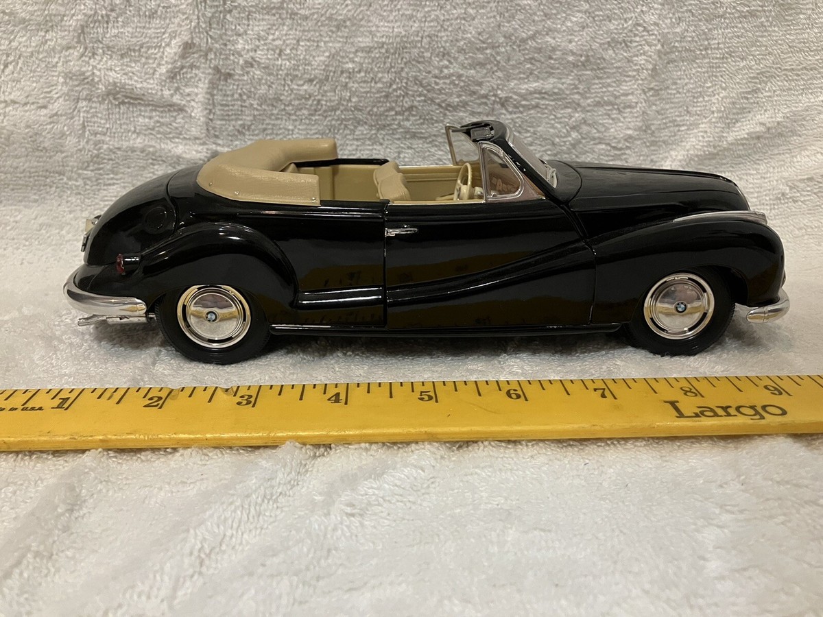 Maisto 1955 BMW 502 Car - Scale 1:18 Convertible Black | eBay