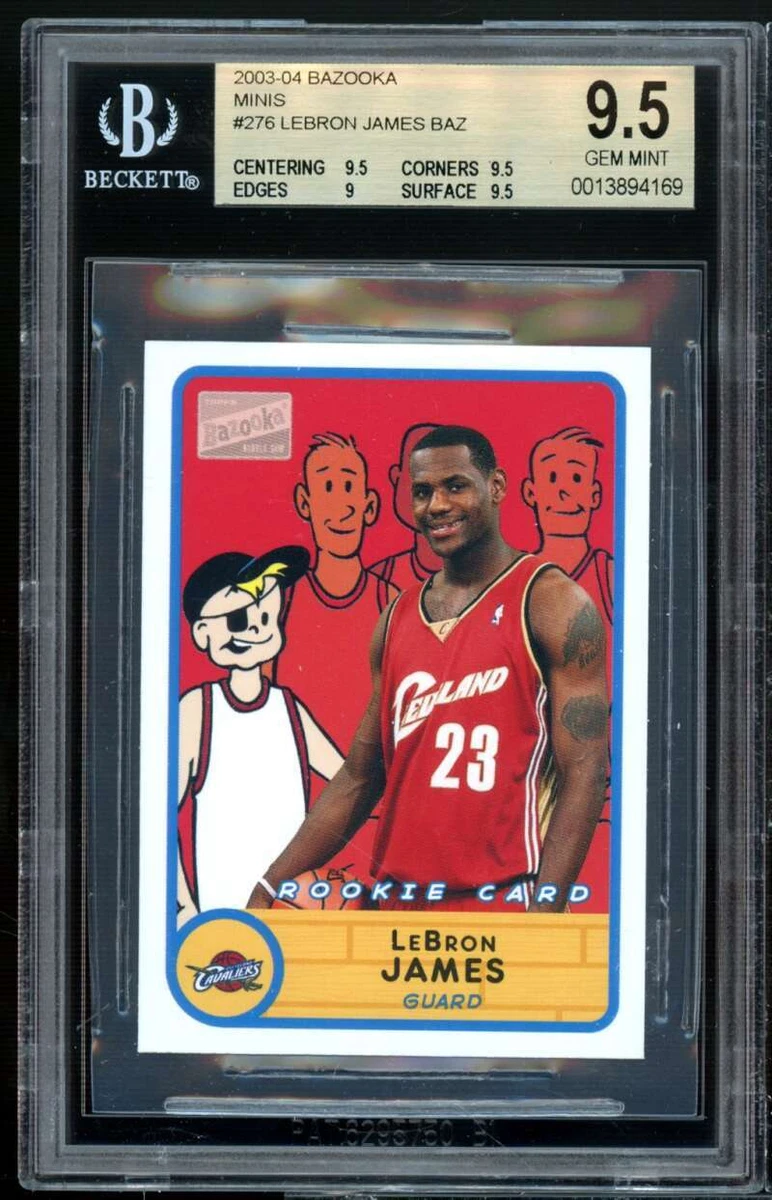 2003-04 Bazooka - LeBron James #276 for sale | eBay