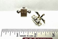 2 Aurora Slot Car Roarin'Rolls GoldenGhost Front BUMPER Rear EXHAUST WHEELIE BAR