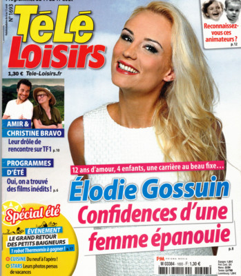 TELE FREIZEIT NR. 1693 ELODIE GOSSUIN Eine blühende Frau, AMIR, CHRISTINE BRAVO ..