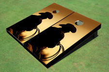 Cowboy 1 Custom Cornhole Board