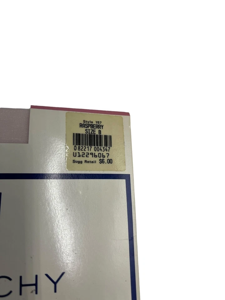 Antiga meia-calça Givenchy cintilante ultra transparente estilo framboesa #157 tamanho B maricas - Imagem 2 de 4