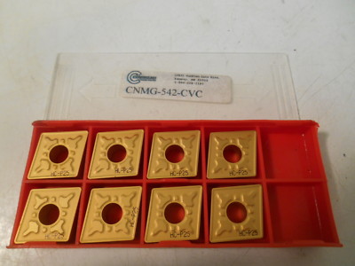 (8) NIB Command CNMG-542-CVC HC-P25 Carbide Inserts