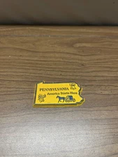 Pennsylvania America Starts Here Refrigerator Magnet 2 - 1/8" USA Made MCL