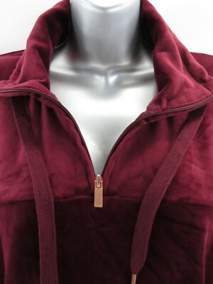 Champion 1P LOGO VELOR PULLOVER BURGUNDY Champion Reverse Weave