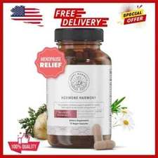 Happy Mammoth Hormone Harmony Natural Hormonal Support for Women 72 Capsules