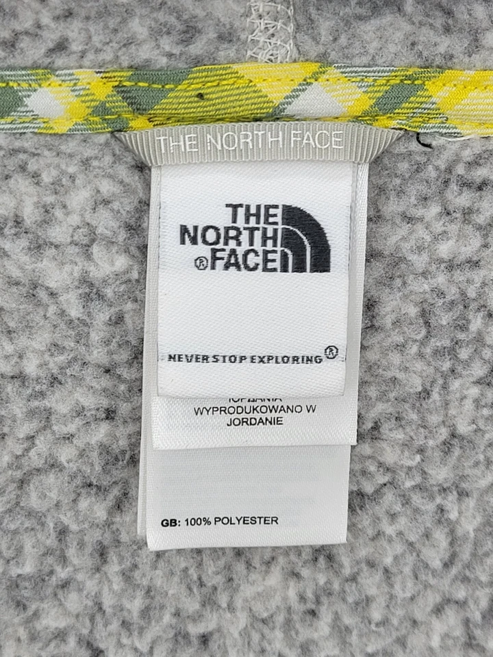 The North Face Jacket Womens XS Gray Zip Up Pockets Outerwear Mock Neck - Image 4 of 4