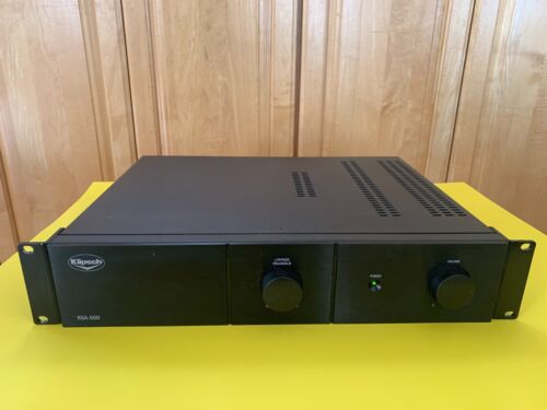 Klipsch RSA-500 Subwoofer Amplifier – 500W Rack Mount – Returns Accepted
