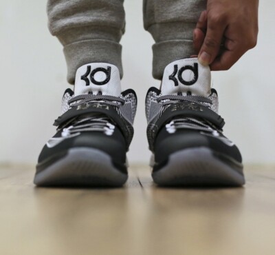 NIKE KD VII 7 BLACK HISTORY MONTH BHM BASKETBALL SHOES 37.5