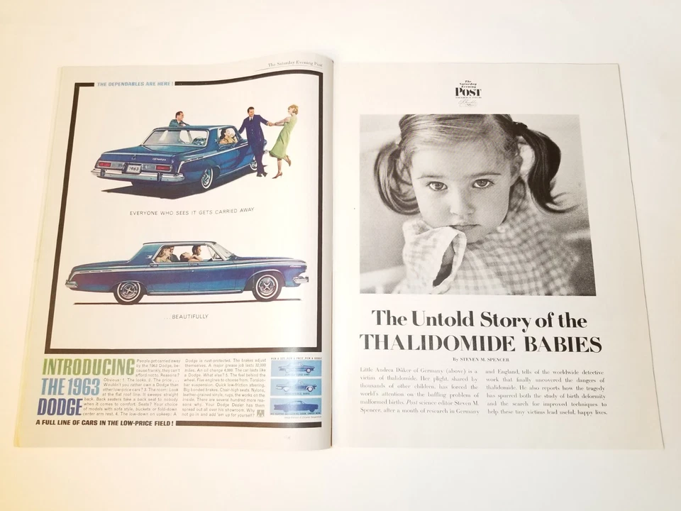 Vintage Saturday Evening Post Magazine John Clymer Cover Oct. 20, 1962 Vntg Ads - Image 4 of 4