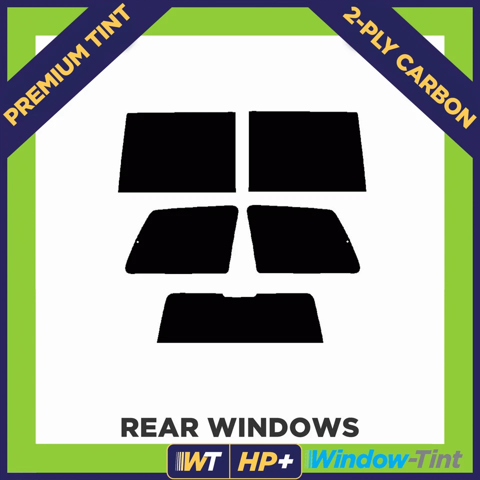 For Peugeot 806 MPV 95-02 Carbon Pre Cut Window Tint 20% Dark Premium 2-ply HP+ - Image 2 of 4