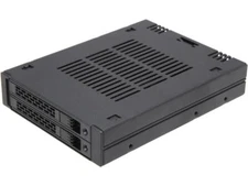 ICY DOCK ExpressCage MB742SP-B 2 x 2.5" SAS/SATA HDD/SSD Mobile Rack for Externa
