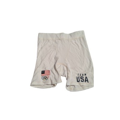 Team USA Olympic Ribbed Compression Shorts Athletic Workout Bottoms XS