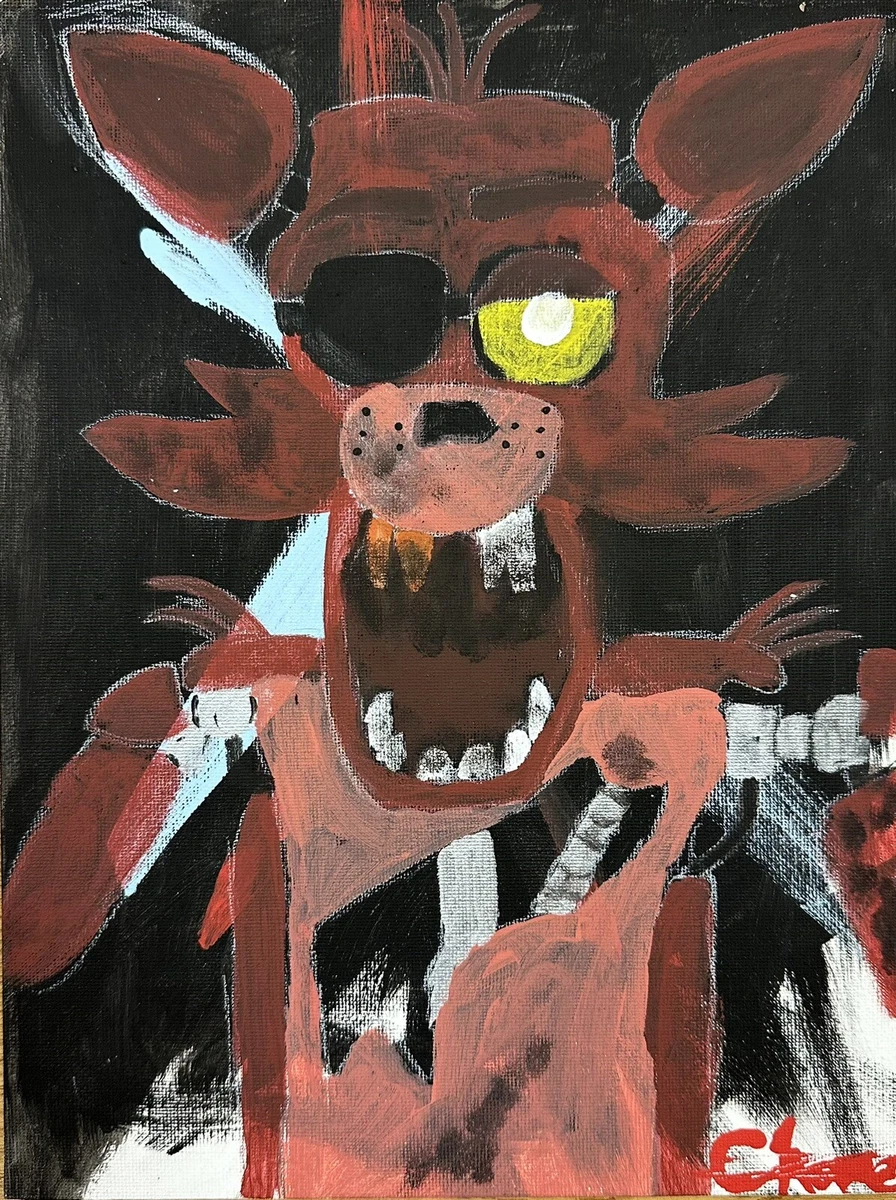 Five Nights at Freddy's Art Print Video Game Merchandise for sale