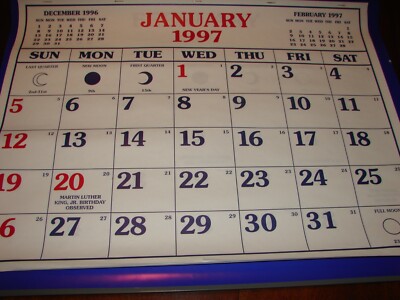 Old Company's Lehigh - Lehigh Coal & Navigation Co. 1997 Calendar