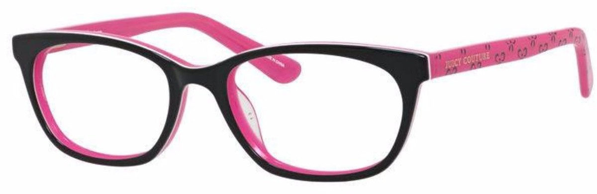 NEW Juicy Couture JU 931 Eyeglasses 03H2 Black/pink plastic  display picture 1