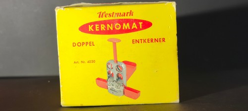 Vintage - Westmark Kirschen-Doppelentkerner - Kernomat - Metall - Saugfuß - Bild 7 von 7