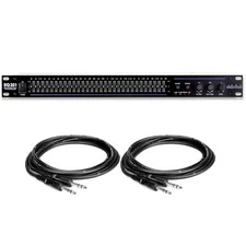 ART EQ351 Single Channel 31-Band Equalizer Bundle with 1/4" TRS Cables